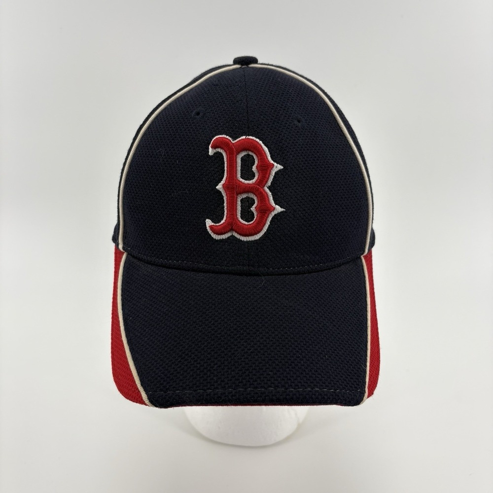 New Era Boston Red Sox 'Batting Practice' Official MLB Fitted Hat S/M 39thirty